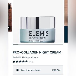 ELEMIS Pro-Collagen Night Cream - 50 ml - NWB
